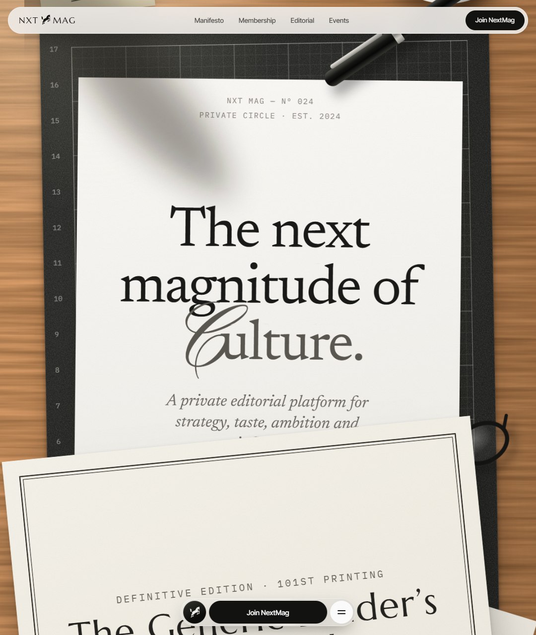 NextMag website preview